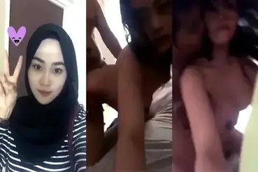 Jilbab Manis Pelarian Sesaat Ngesex Di Hotel